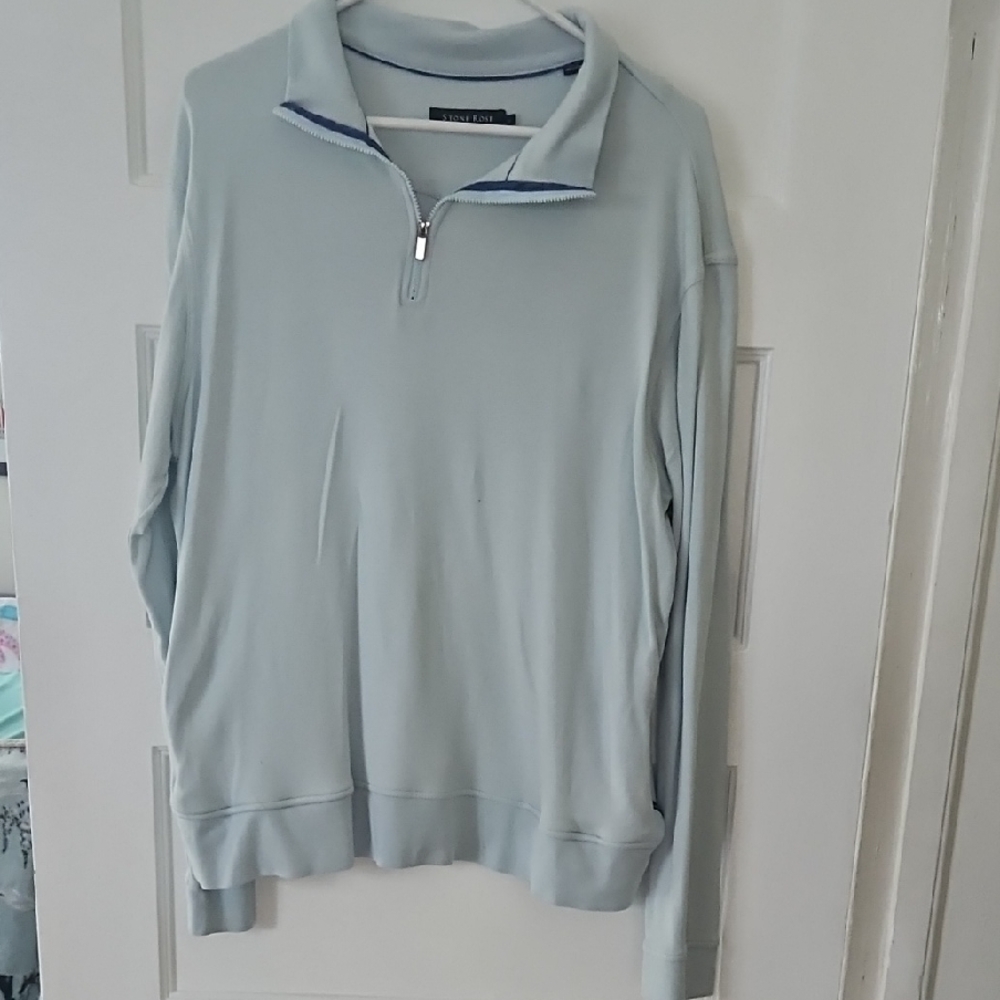 Stone Rose Light Blue Sweater